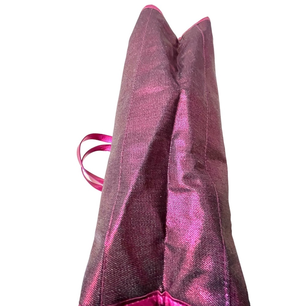 🎉HP! ❤️ NWOT! Juicy Couture Hot Pink Metallic Tote - Picture 12 of 14